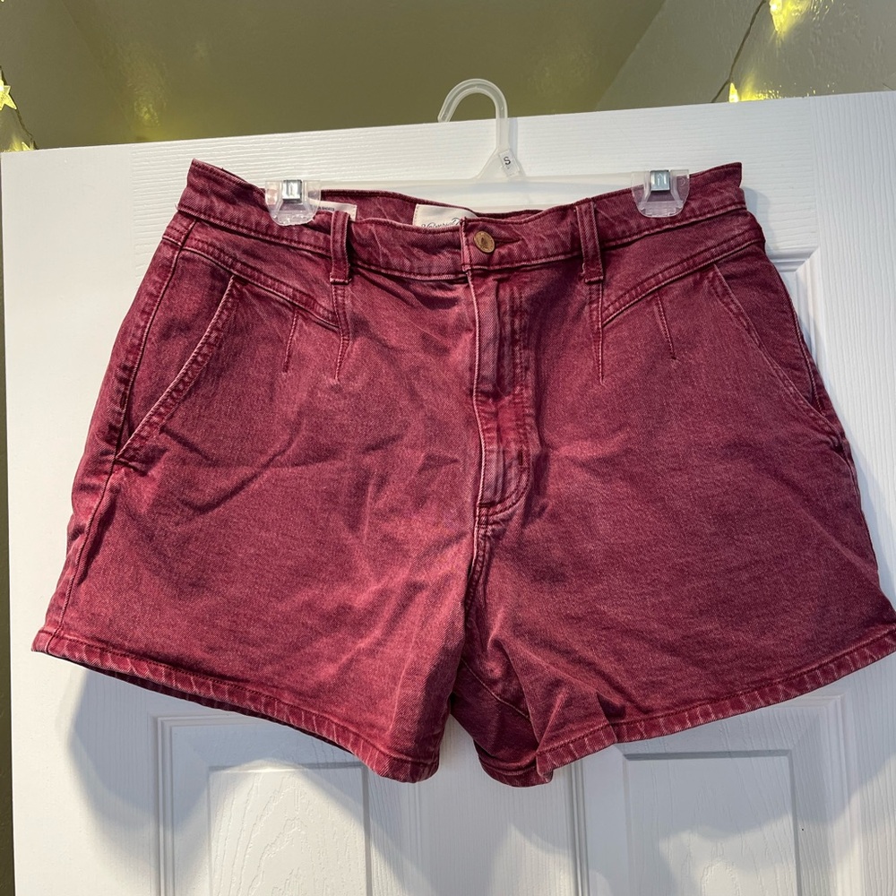 Universal Thread Red High Waist Shorts